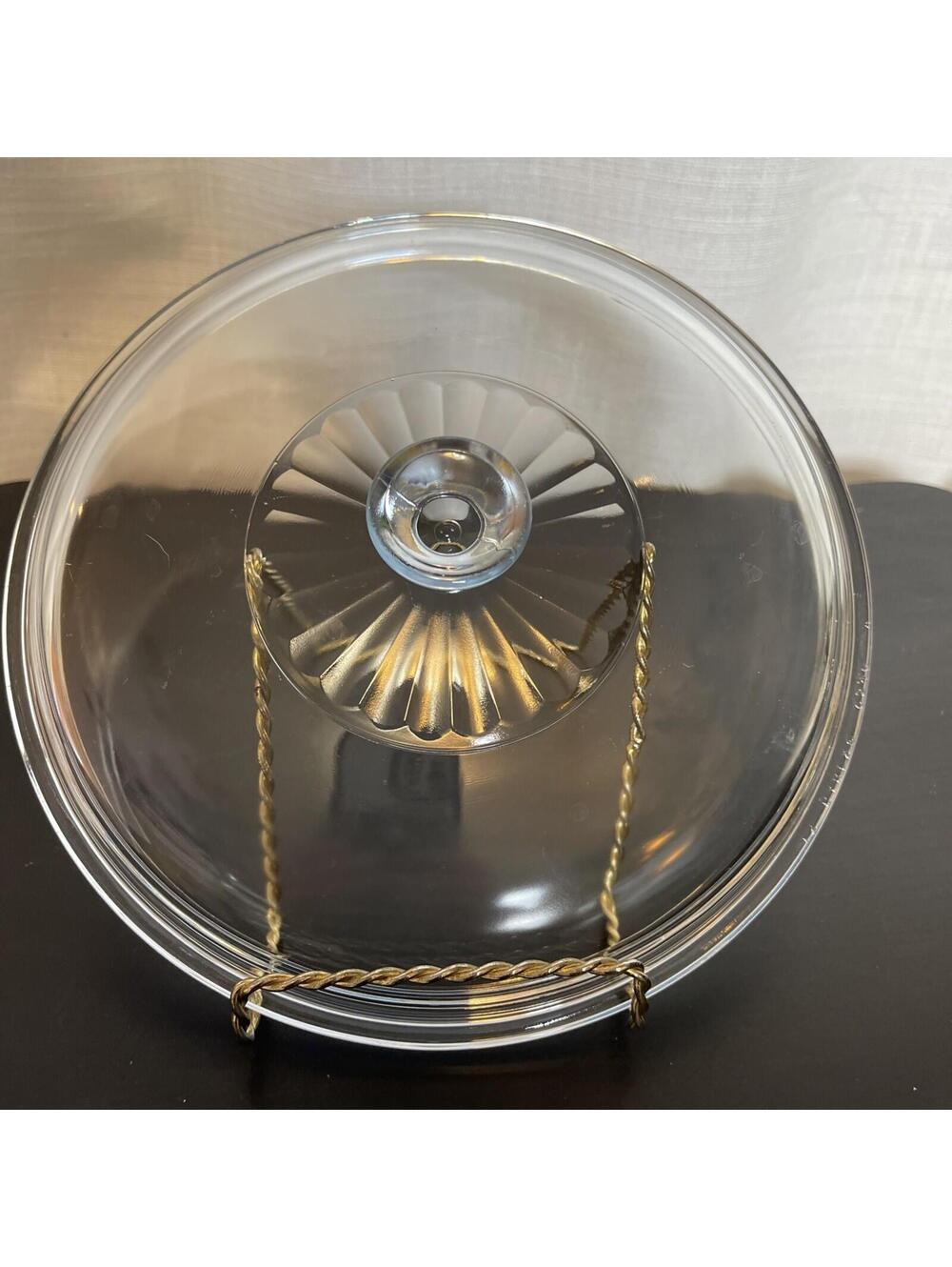 Pyrex Replacement Glass Lid 624C 1.5 Inch Knob